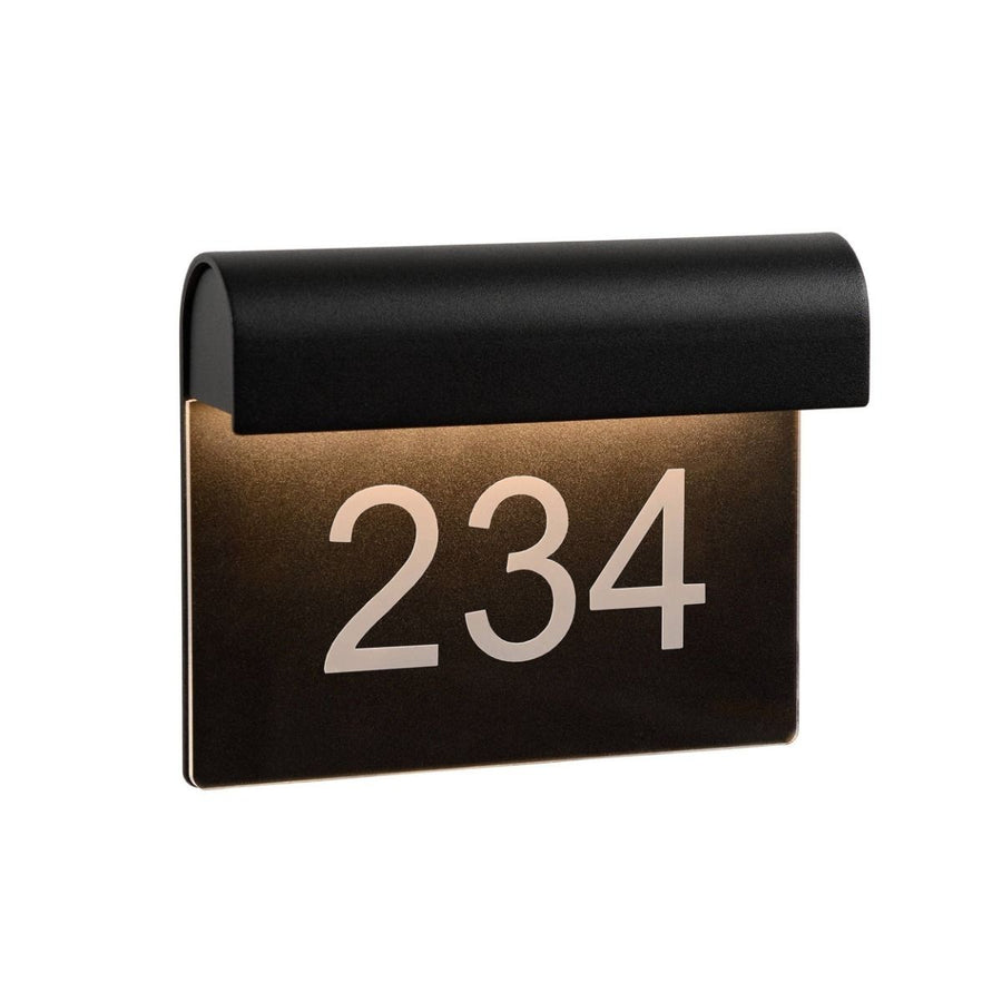 Wandlamp Buiten LED 1x6W 3000K IP54 Zwart