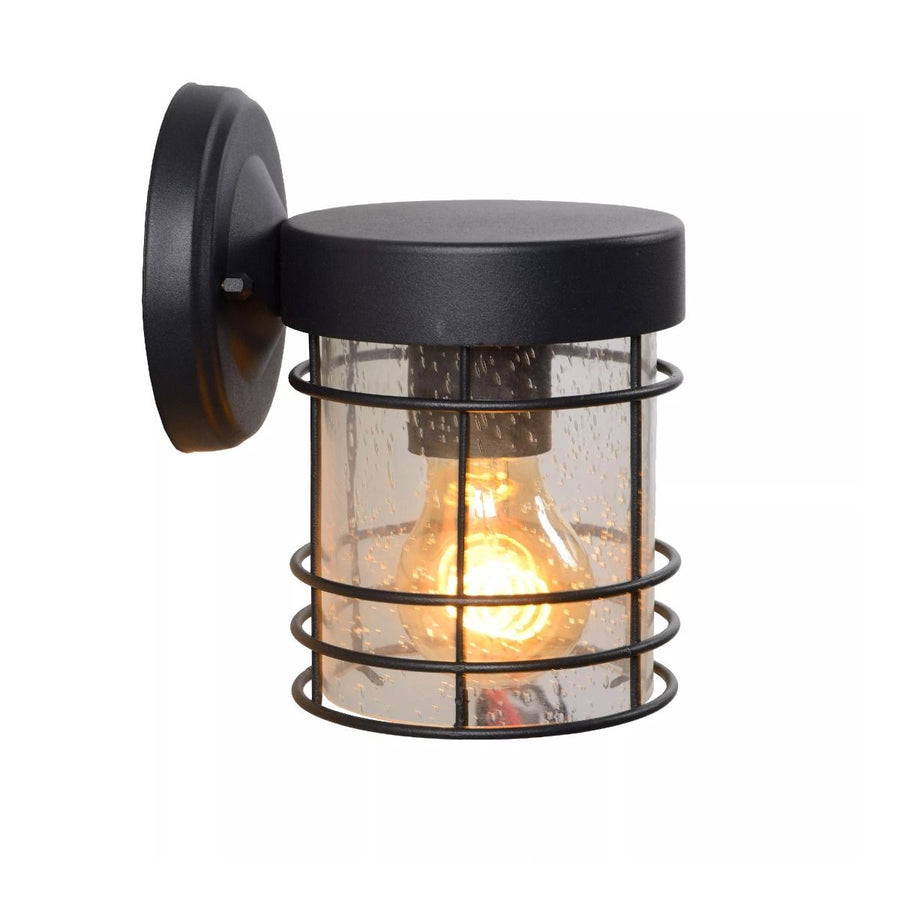Wandlamp Buiten 1xE27 IP23 Zwart