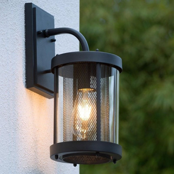 Wandlamp Buiten 1xE27 IP23 Zwart