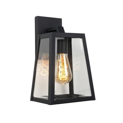 Wandlamp Buiten 1xE27 IP23 Zwart
