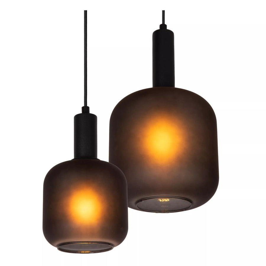Lucide eloise - hanglamp - 4xe27 - zwart