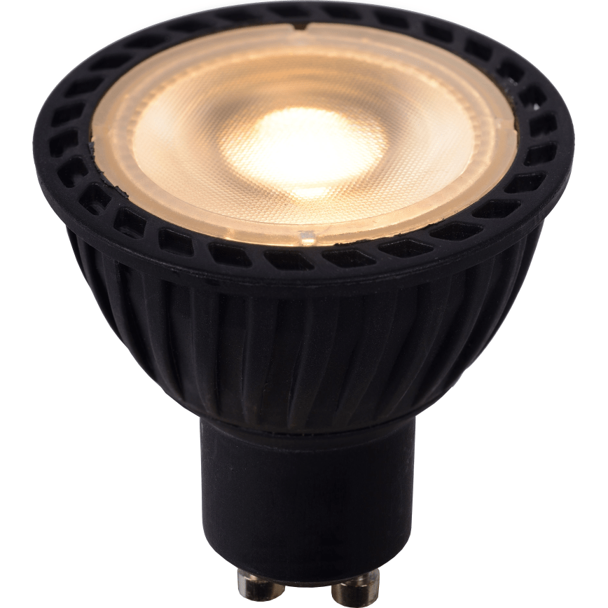 Led lamp Ø 5 cm LED Dim to warm GU10 1x5W 2200K/3000K Zwart