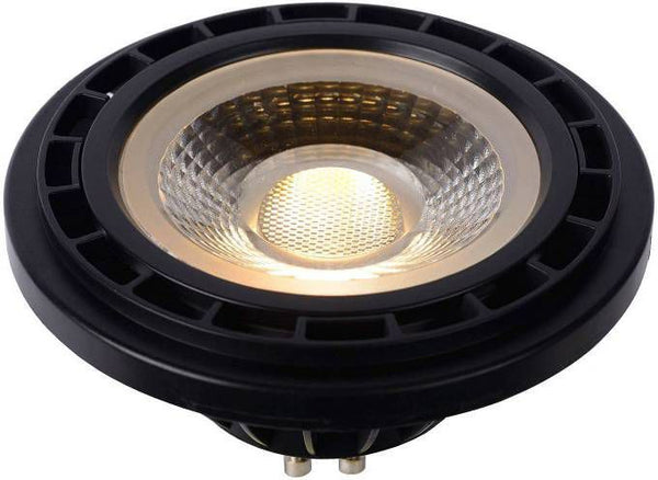Led lamp Ø 11 cm LED Dim to warm GU10 1x12W 2200K/3000K Zwart