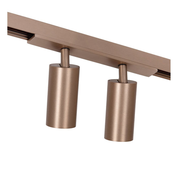 Railverlichting Linialfase 2-leds champagne