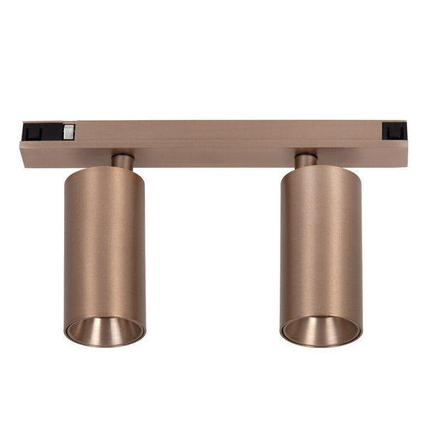 Railverlichting Linialfase 2-leds champagne