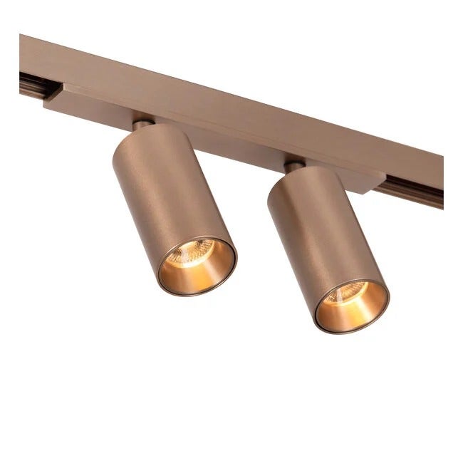 Railverlichting Linialfase 2-leds champagne