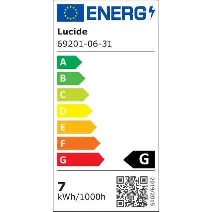 Wandspot Badkamer LED 1x6W 2700K IP54 Wit