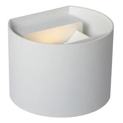 Wandspot Badkamer LED 1x6W 2700K IP54 Wit