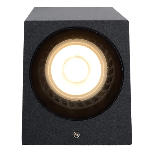 Wandspot Buiten 1xGU10 IP44 Zwart