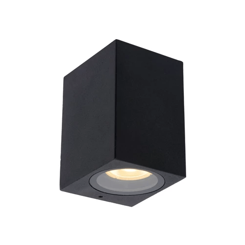Wandspot Buiten 1xGU10 IP44 Zwart