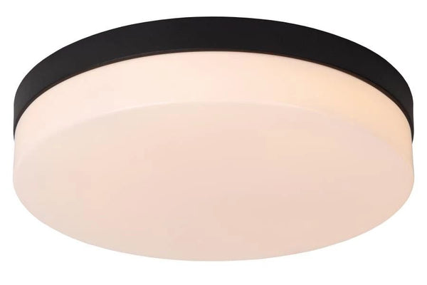 BISKIT Plafonnière Badk.-Zwart-O34,5-LED-24W-2700K