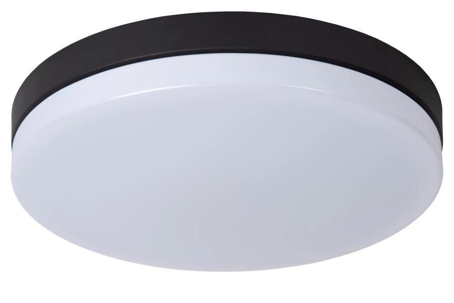 BISKIT Plafonnière Badk.-Zwart-O40-LED-36W-2700K