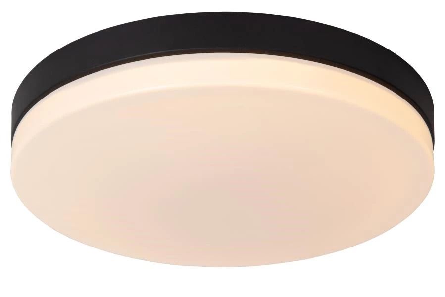BISKIT Plafonnière Badk.-Zwart-O40-LED-36W-2700K