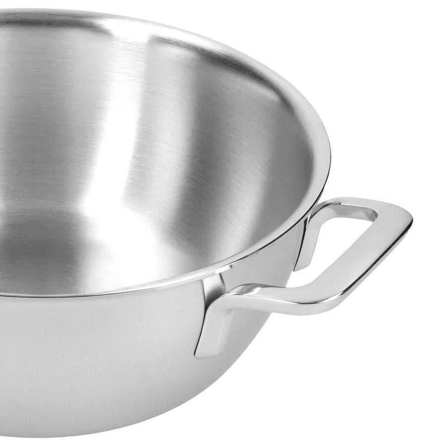 Intense 5 Conische sudderpot 24 cm met dubbelwandig deksel