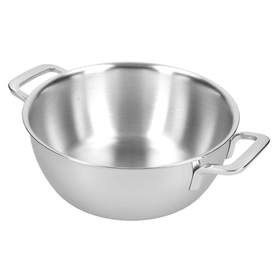 Intense 5 Conische sudderpot 24 cm met dubbelwandig deksel