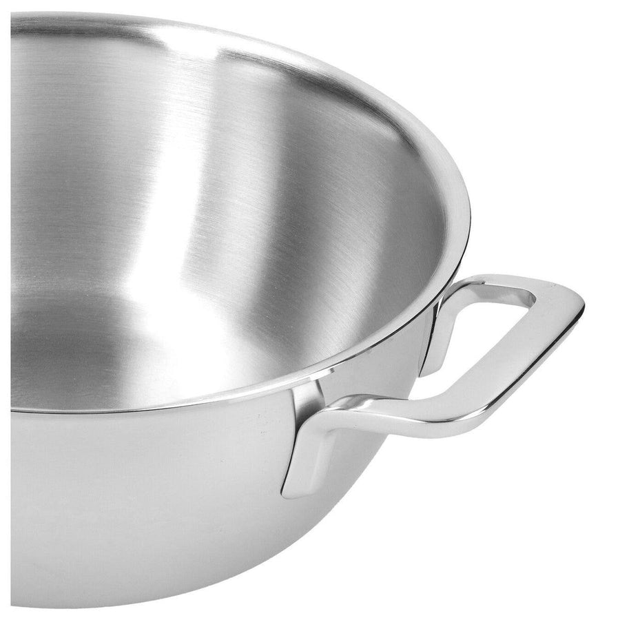 Intense 5 Conische sudderpot 28 cm met dubbelwandig deksel