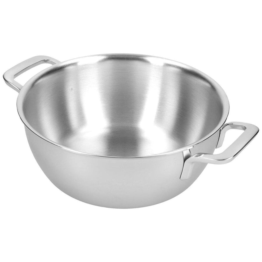 Intense 5 Conische sudderpot 28 cm met dubbelwandig deksel