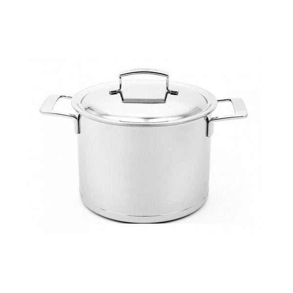 Silver 7 Soeppot 24 cm met dubbelwandig deksel