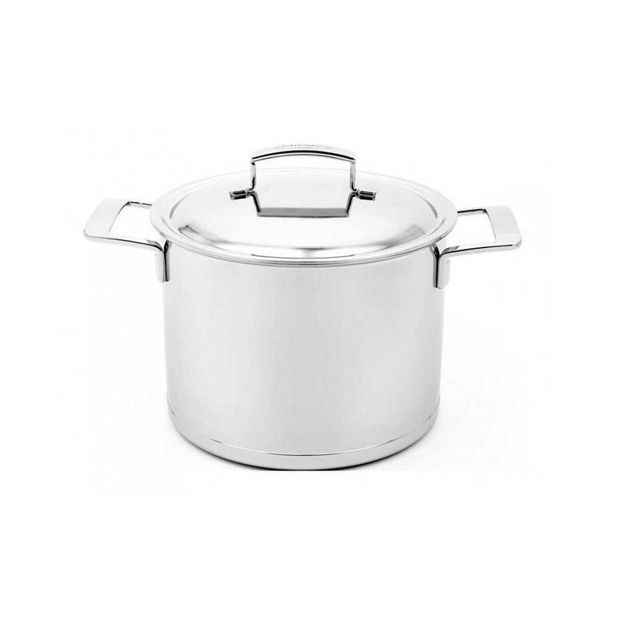 Silver 7 Soeppot 24 cm met dubbelwandig deksel