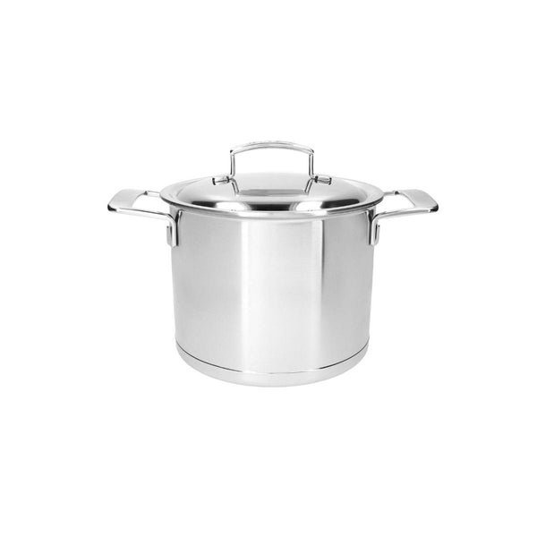 Silver 7 Soeppot 20 cm met dubbelwandig deksel