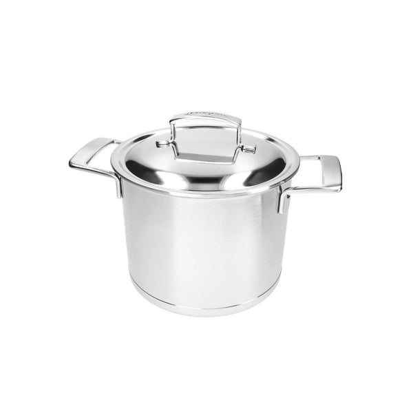 Silver 7 Soeppot 20 cm met dubbelwandig deksel