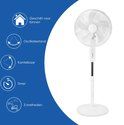 Statiefventilator 40cm WIFI