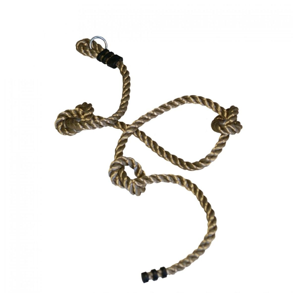 Klimtouw met knopen 2 meter 18 mm 218 cm