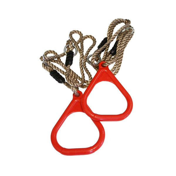Ringenset kunststof rood 200 cm ø 12 cm