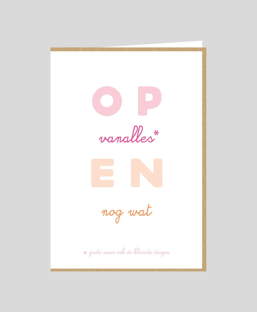 OP VANALLES EN NOG WAT