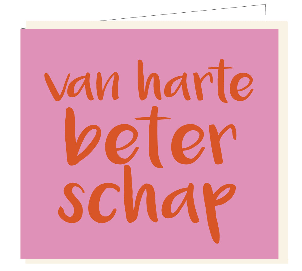 VAN HARTE BETERSCHAP