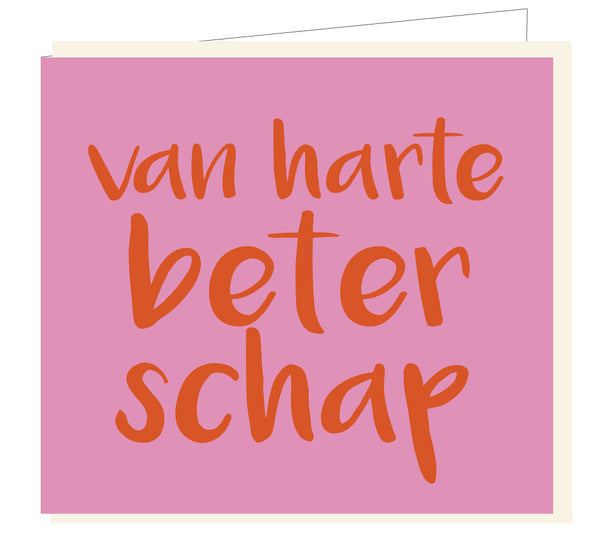 VAN HARTE BETERSCHAP