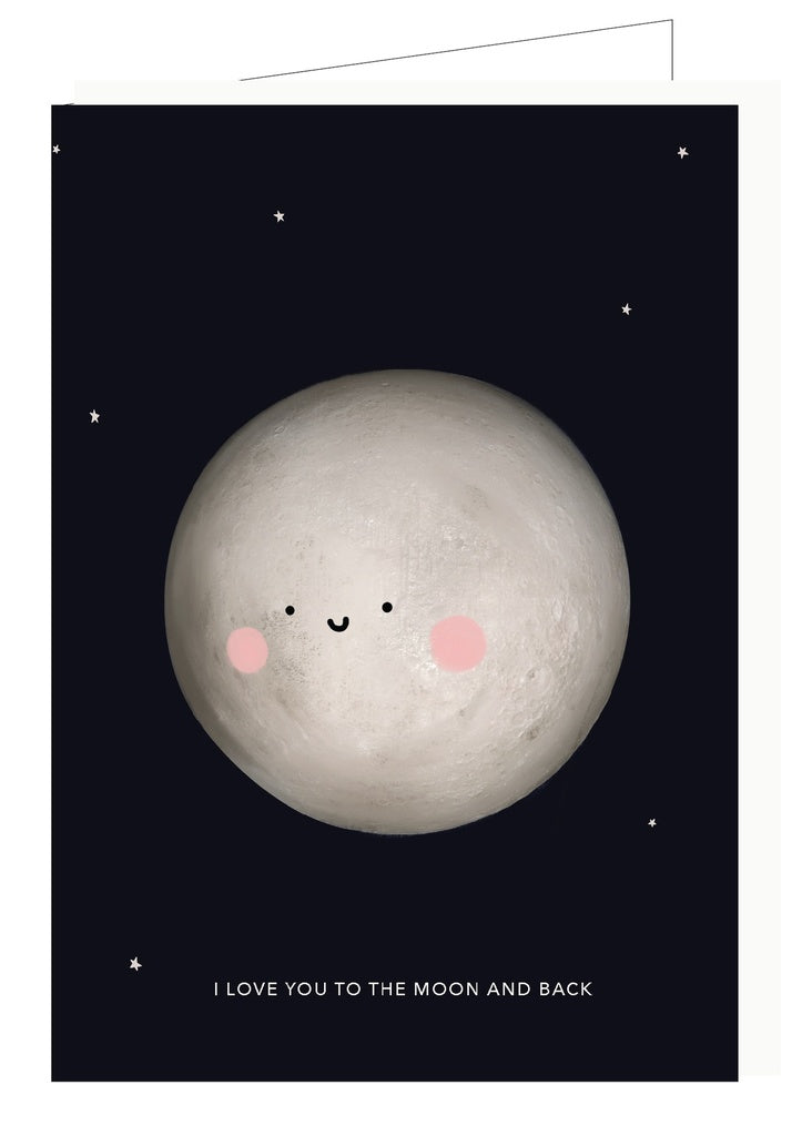 I LOVE YOU TO THE MOON AND BACK