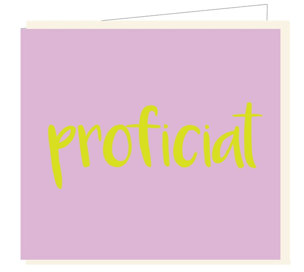 PROFICIAT
