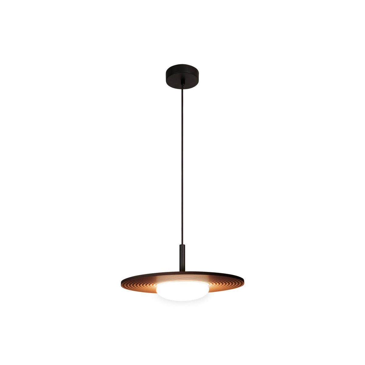 Lucide CARMINO LED-hanglamp Ø 38,7 cm, 8 W, terracotta