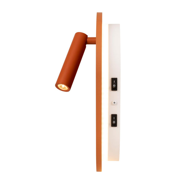 Lucide CARMINO LED-wandlamp 12 W, terracotta