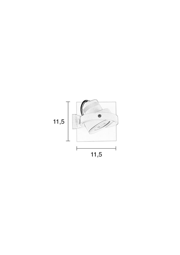 Spotlicht Luci-1 Dtw Wit