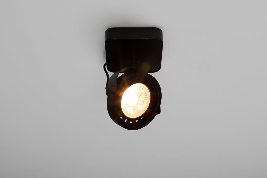 Spotlicht Dice-1 Dtw Zwart