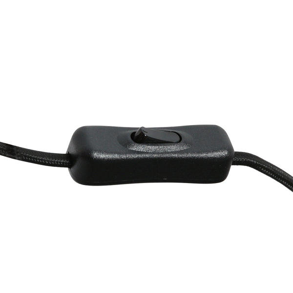 Grijze tafellamp ancilla 5557gr met mat wit glazen kap