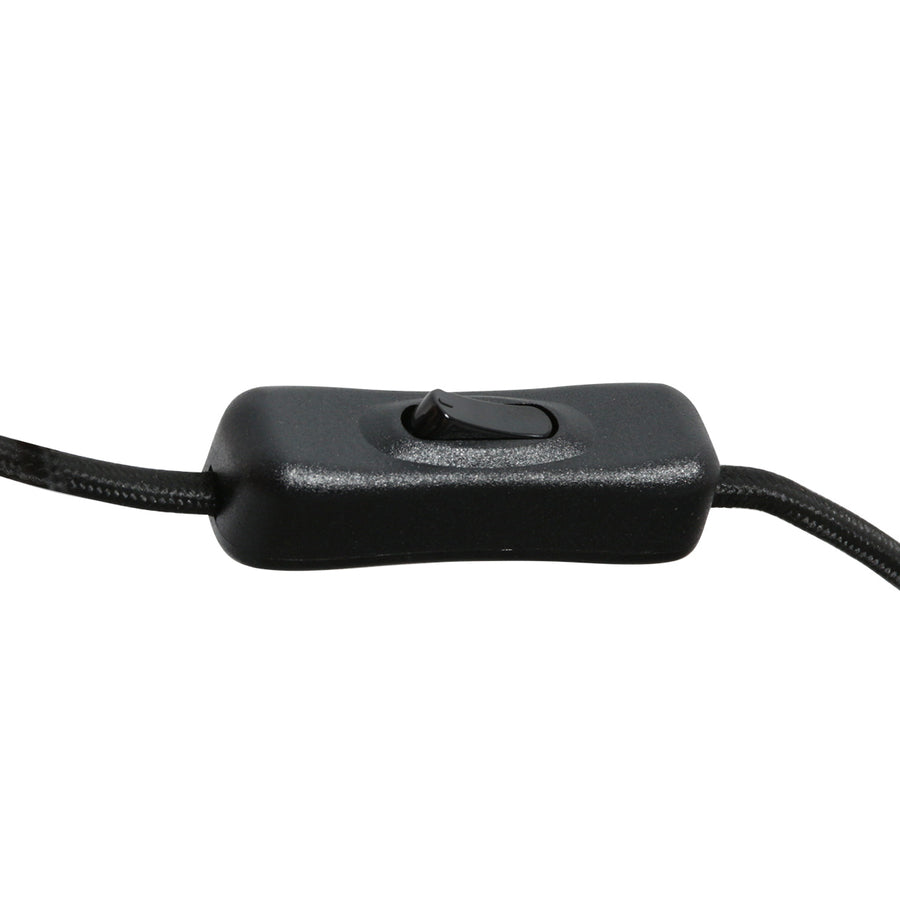 Grijze tafellamp ancilla 5557gr met mat wit glazen kap