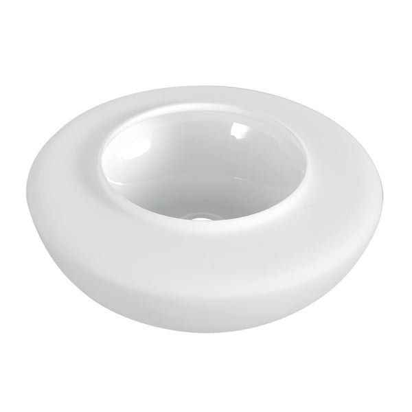 Grijze tafellamp ancilla 5557gr met mat wit glazen kap