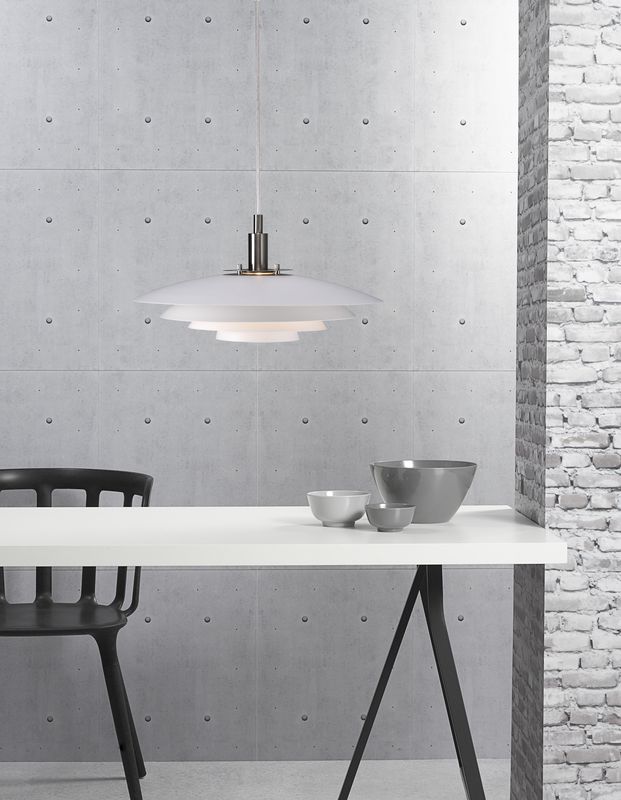 Bretagne 38 - Hanglamp - Wit - G9