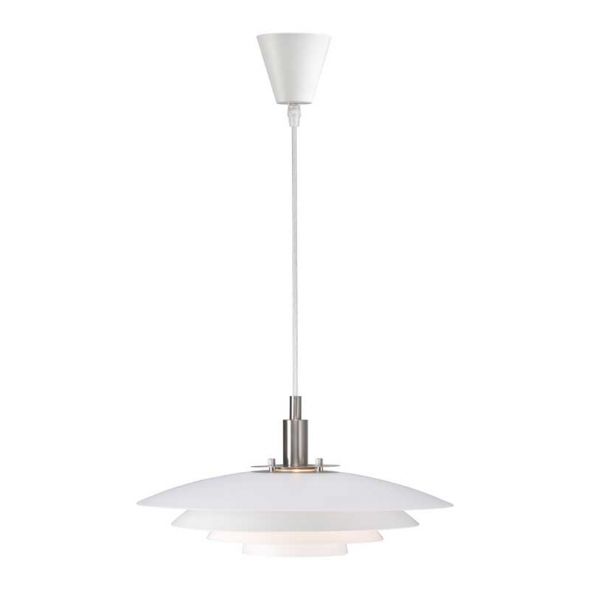 Bretagne 38 - Hanglamp - Wit - G9