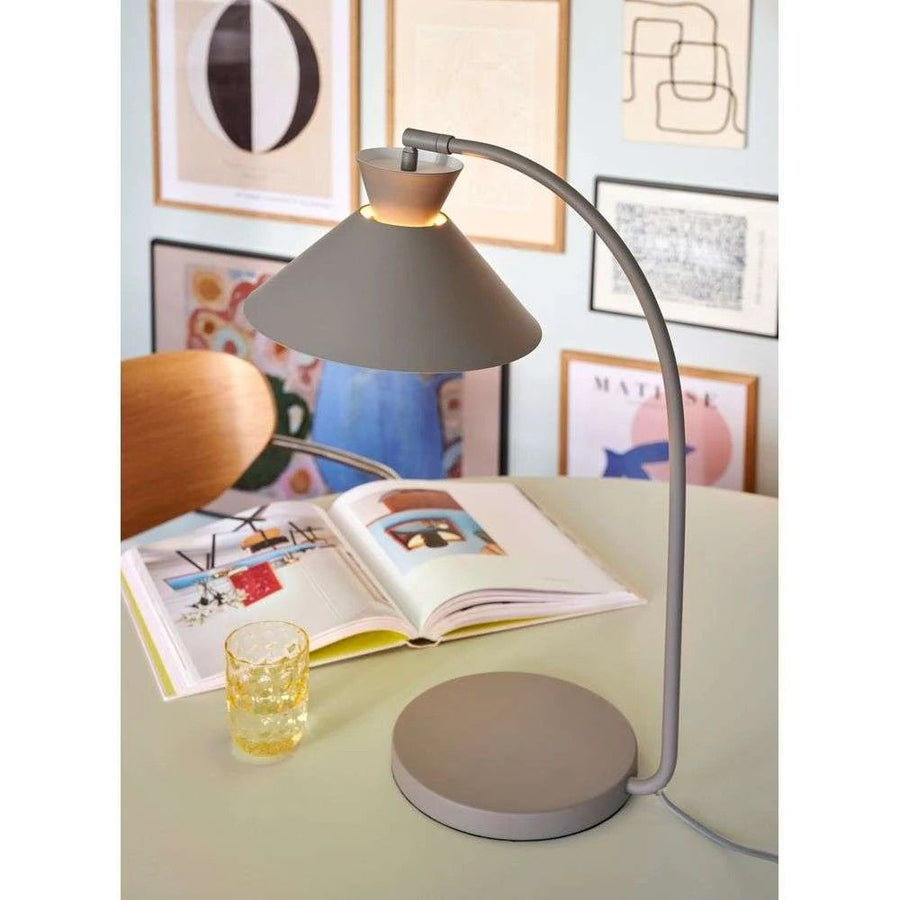 Dial | table lamp | grey