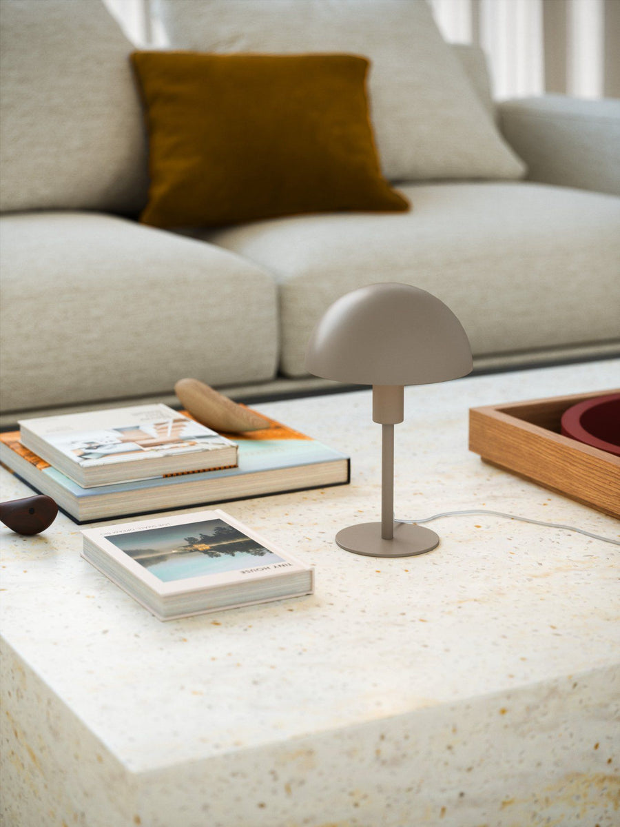 Ellen Mini Table lamp Light brown E14