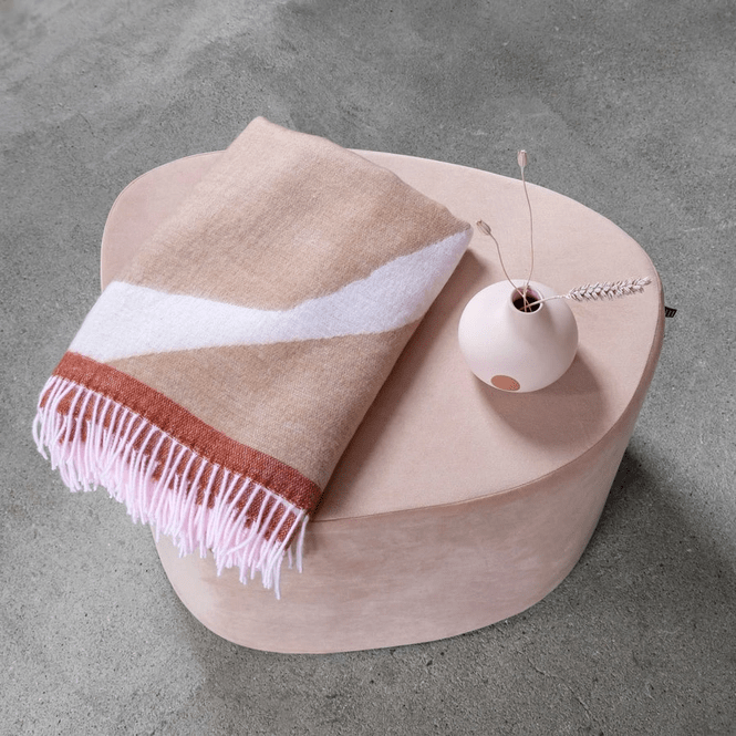 GALLERY throw 'W125 x L170 cm, Latte