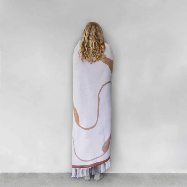 GALLERY throw 'W125 x L170 cm, Latte