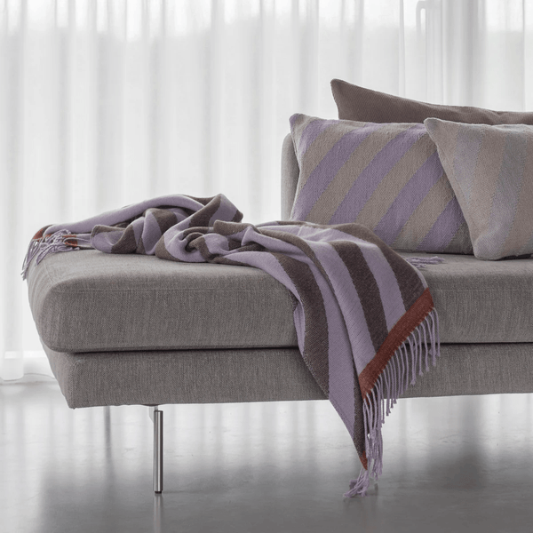 RETRO throw 125x170cm Brown