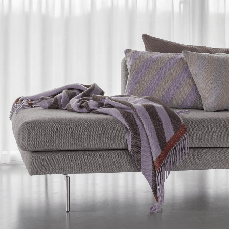 RETRO throw 125x170cm Brown