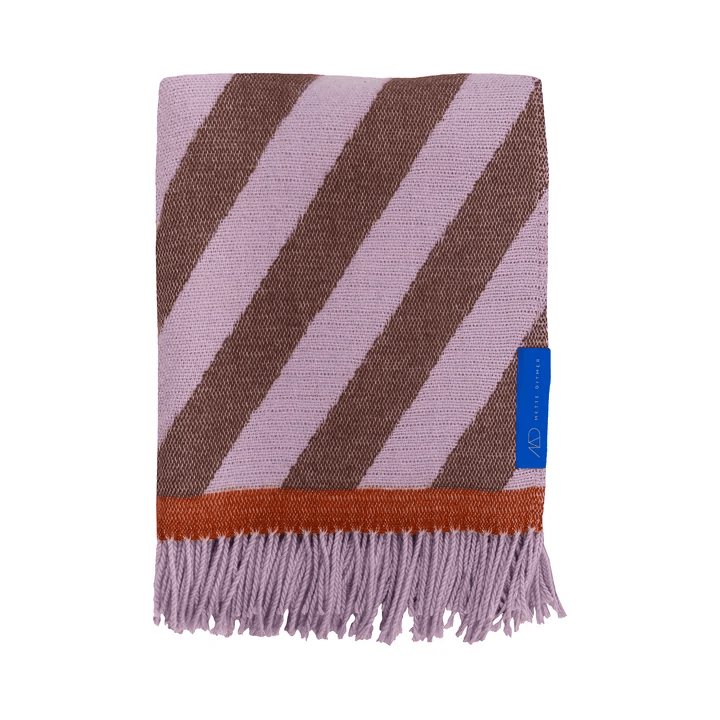 RETRO throw 125x170cm Brown