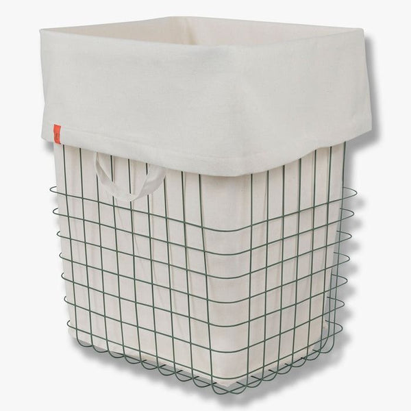 STORE-IT basket, large with canvas bag legergroen